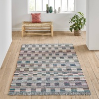 Ковер Из хлопка хинди Atzo 120 x 170 см разноцветный LA REDOUTE INTERIEURS  фото, kupilegko.ru